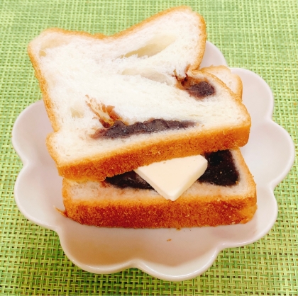 レポありがとうございました♪あんこの食パンで作りました✧˖°幸せレシピ♪教えてくれてありがとうございます♡‎✧˖°꒰⑅˃̶̤́ ◡ ˂̶̤̀⑅꒱ｵｨｼ