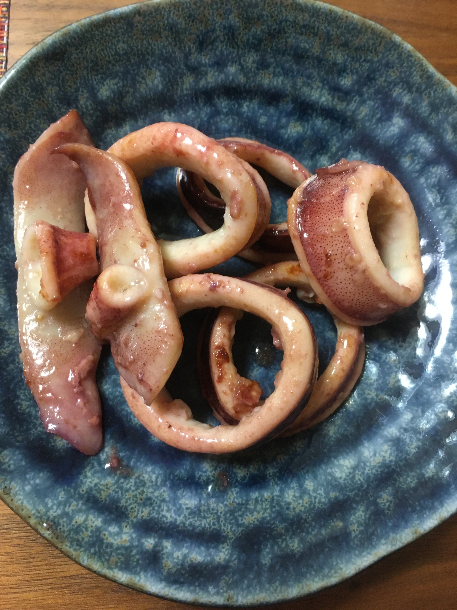 イカの醤油麹漬け焼き