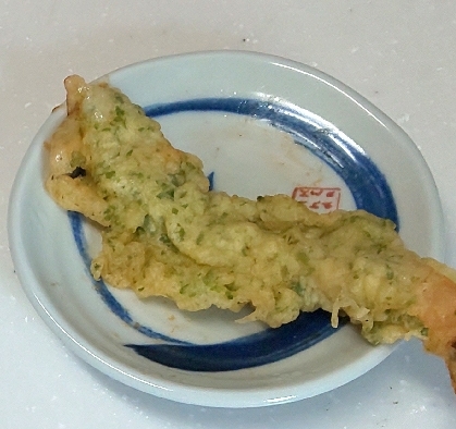 海老の天ぷらc(・ω・´c⌒つ≡3天丼蕎麦うどんに