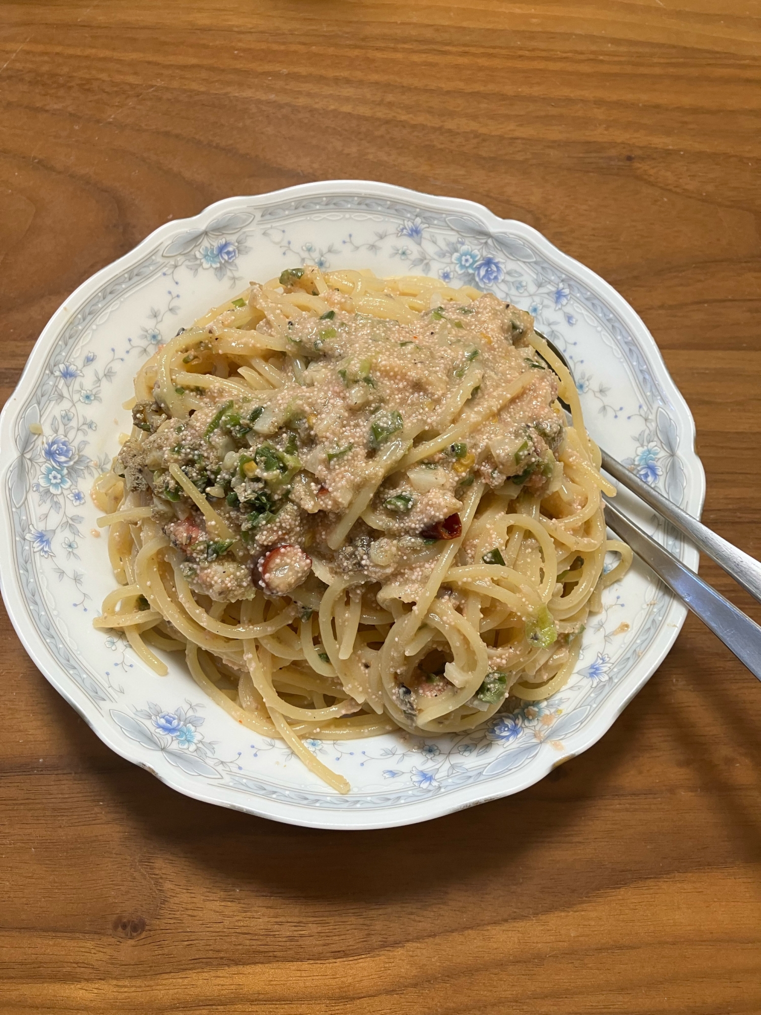 大人な明太子パスタ