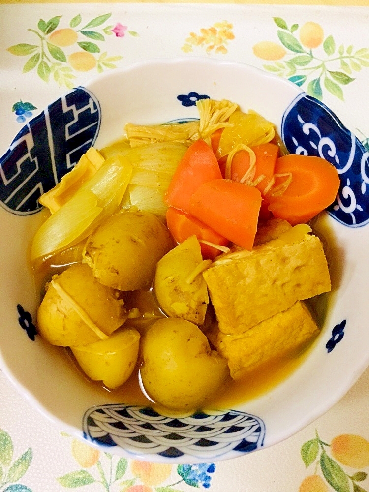 煮るだけ！和風出汁のスープカレー