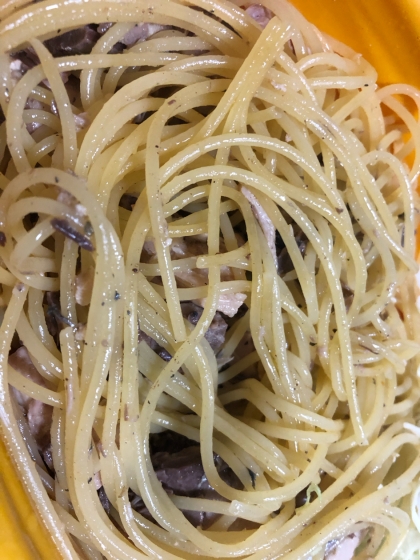 簡単！イワシ缶でシチリア風パスタ