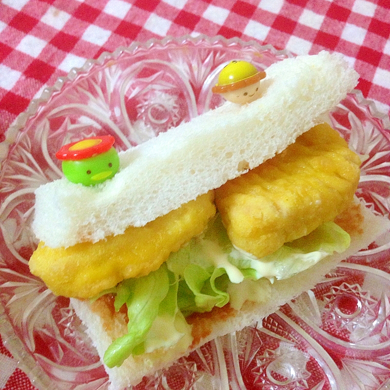 チキンナゲットサンドイッチ♡