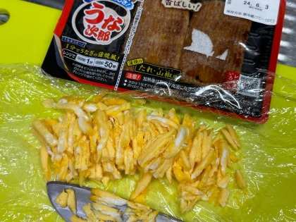 簡単すぎるレンジで薄焼き卵(錦糸卵)