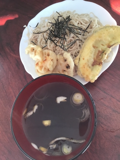 蕎麦のお供に、ごちそーさま。