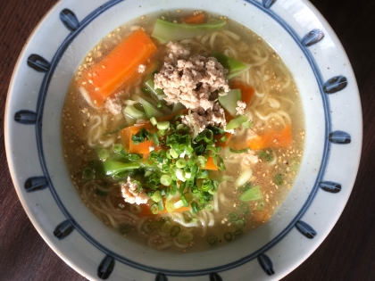 ウェイパーで野菜ラーメン(*^^*)☆