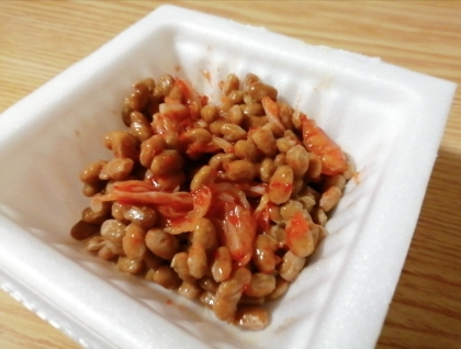キムチの納豆