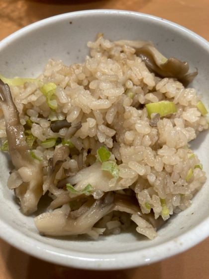 炊き込み★まいたけごはん醤油味