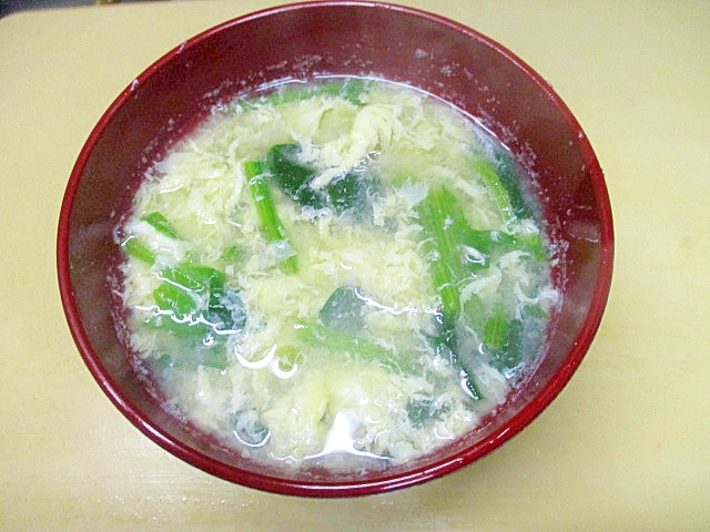 ほうれん草の味噌汁