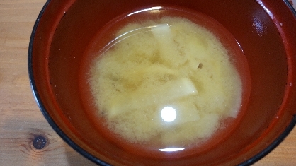 白菜、大根の味噌汁