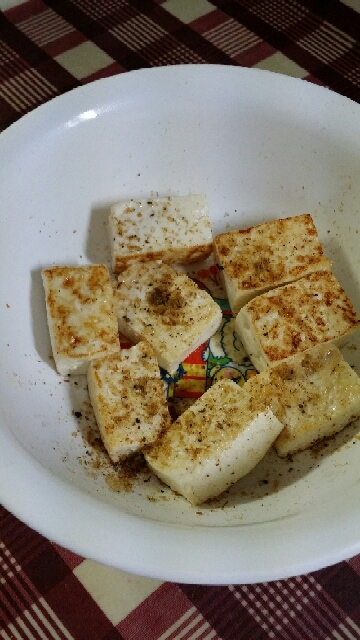 １歳の焼き豆腐