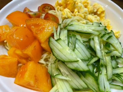 冷やし中華風素麺