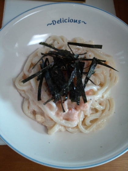 混ぜるだけ♪マヨ明太子そうめん★