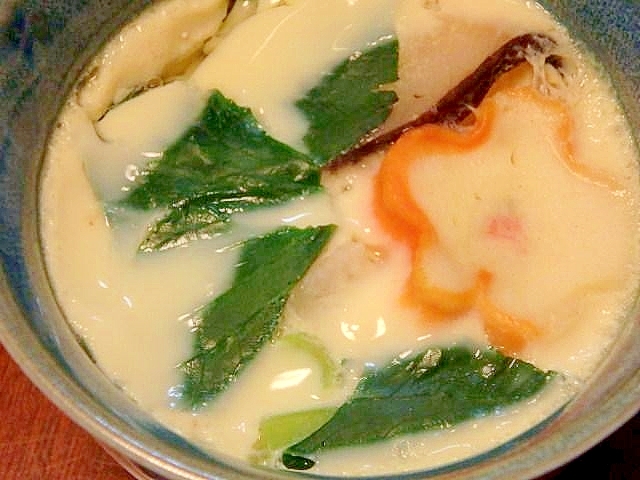 我が家の茶碗蒸しはタラコ入り