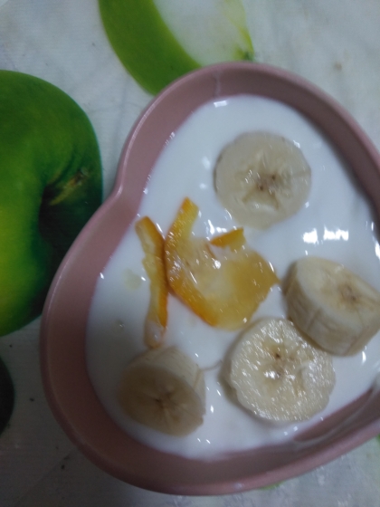 食後にいただきました♪
さわやかで美味しかったです
(@_@)