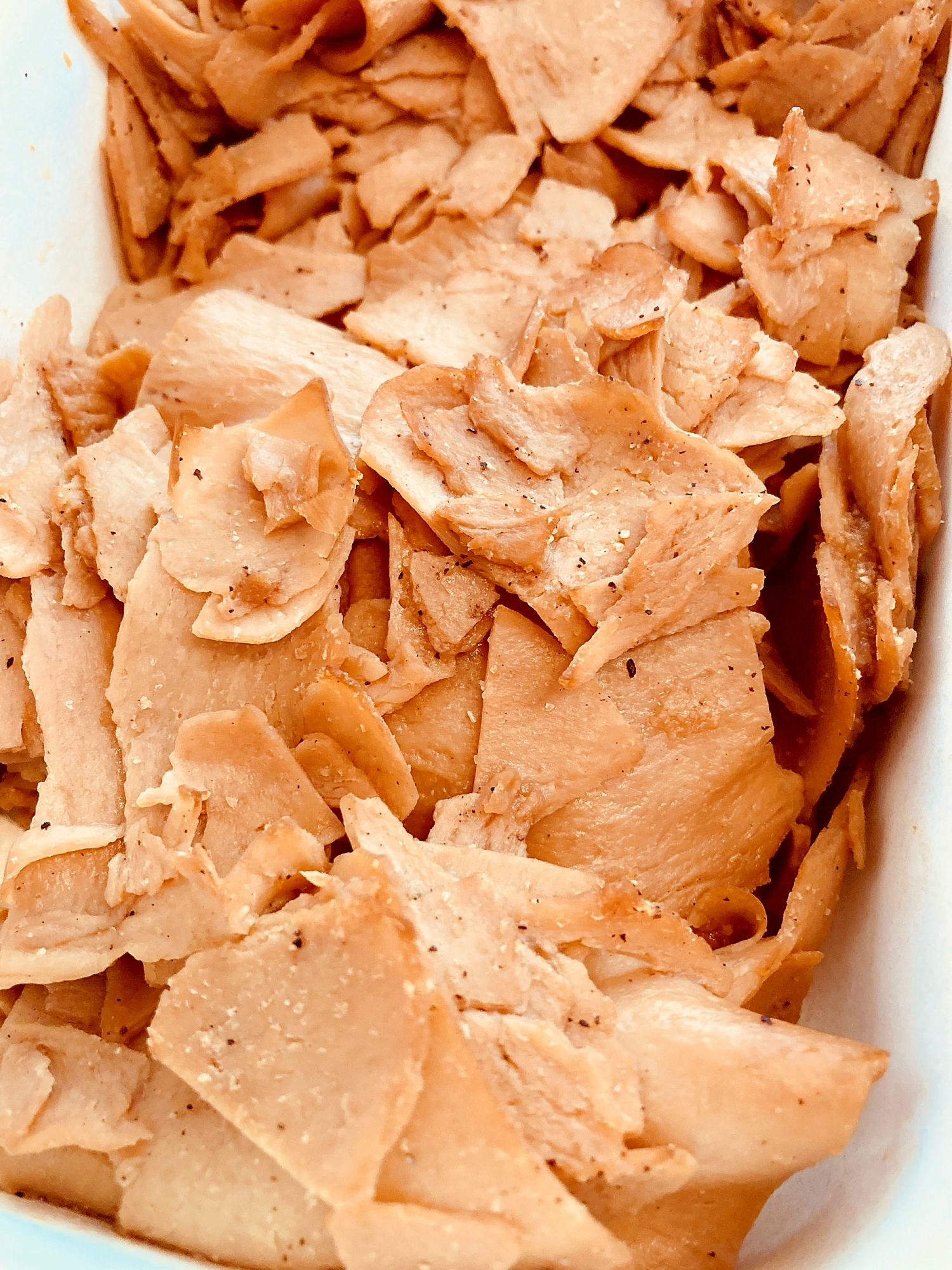 大豆ミートスライス　下味つけ　醤油ベース