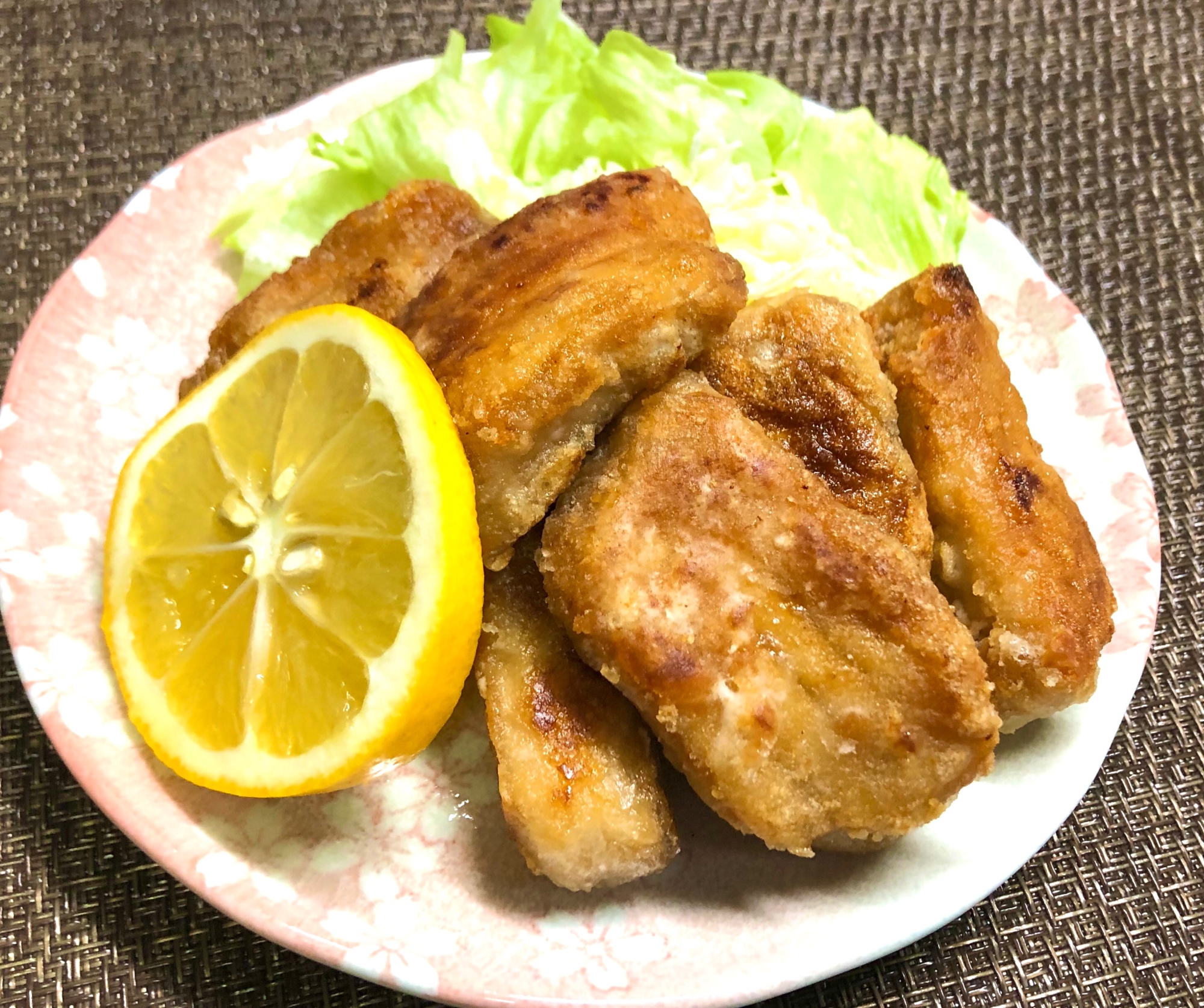 フライパンで簡単！カジキマグロの竜田揚げ