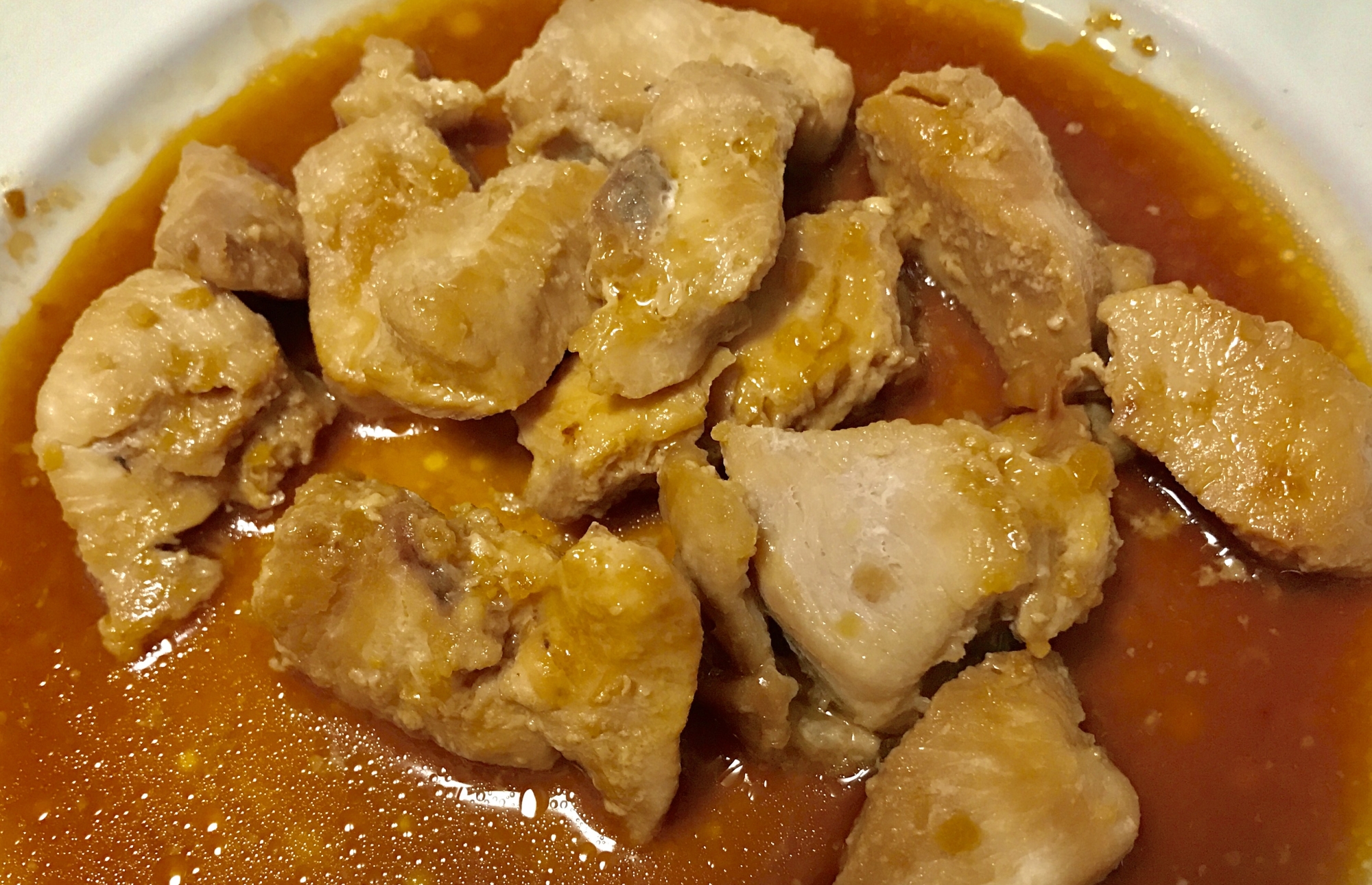 <ヘルシーお弁当レシピ >  鶏むね肉の生姜炒め