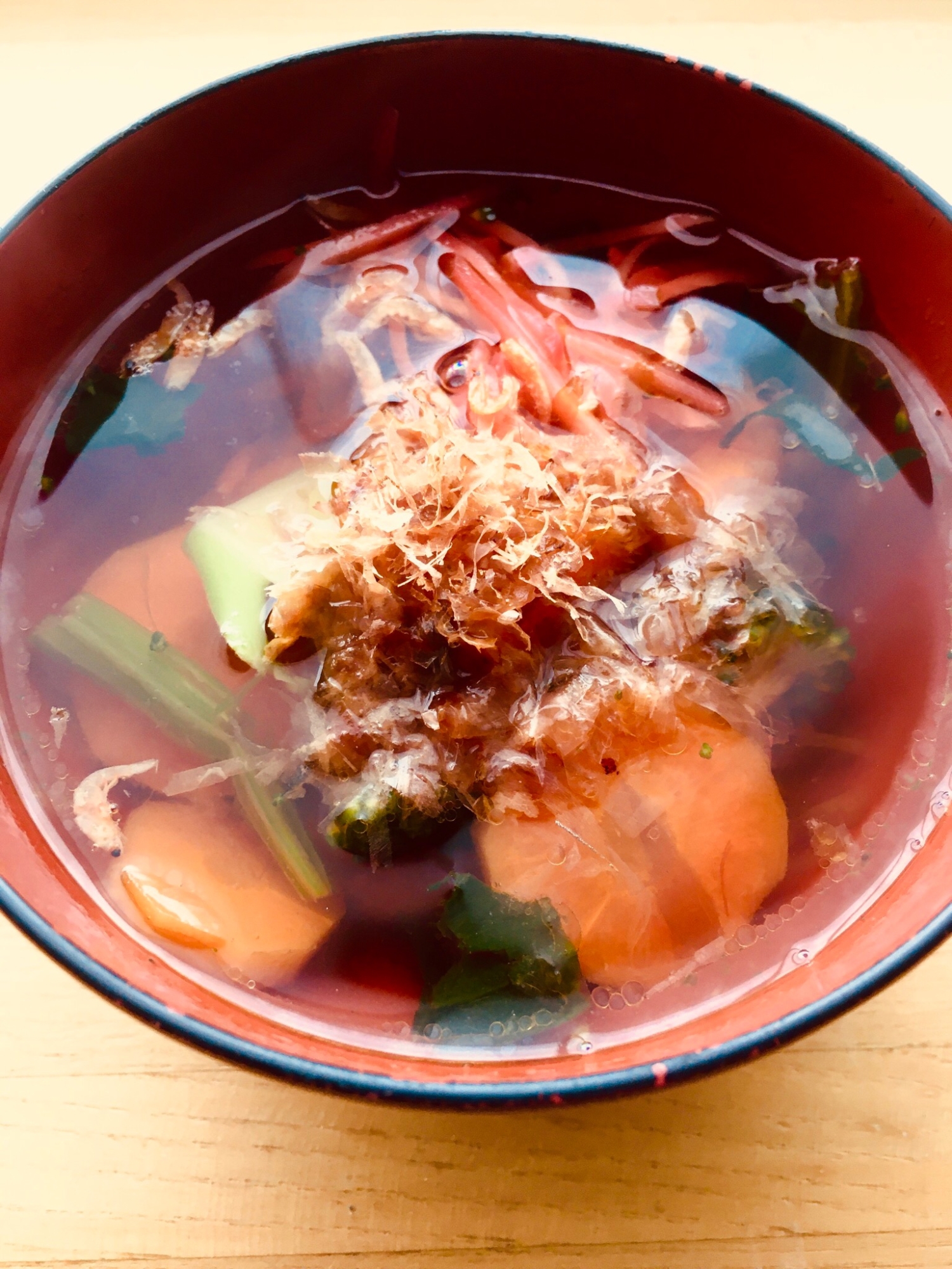 【節約レシピ】野菜たっぷり和風生姜スープ