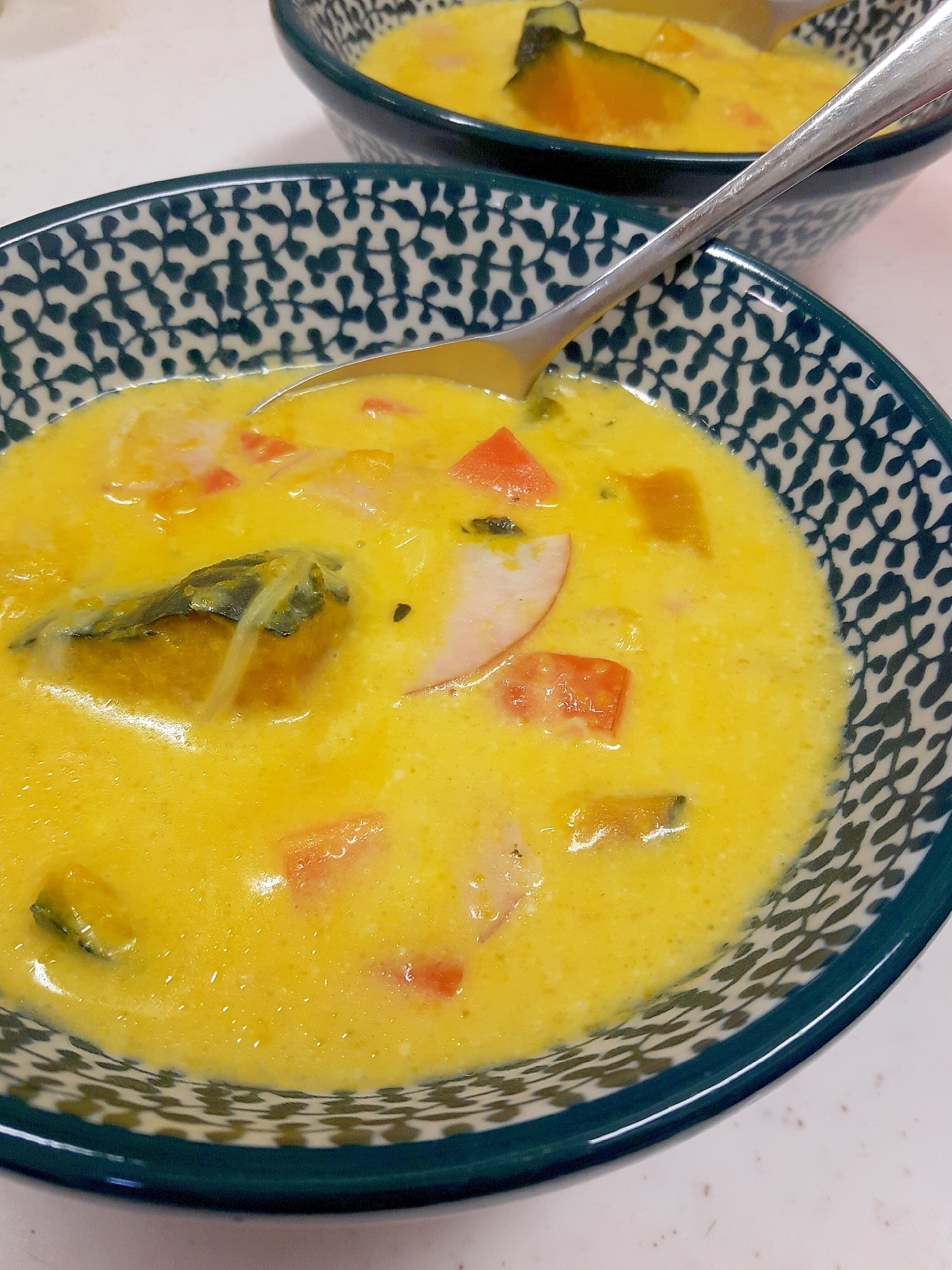 自家製かぼちゃチャイラテのレシピ