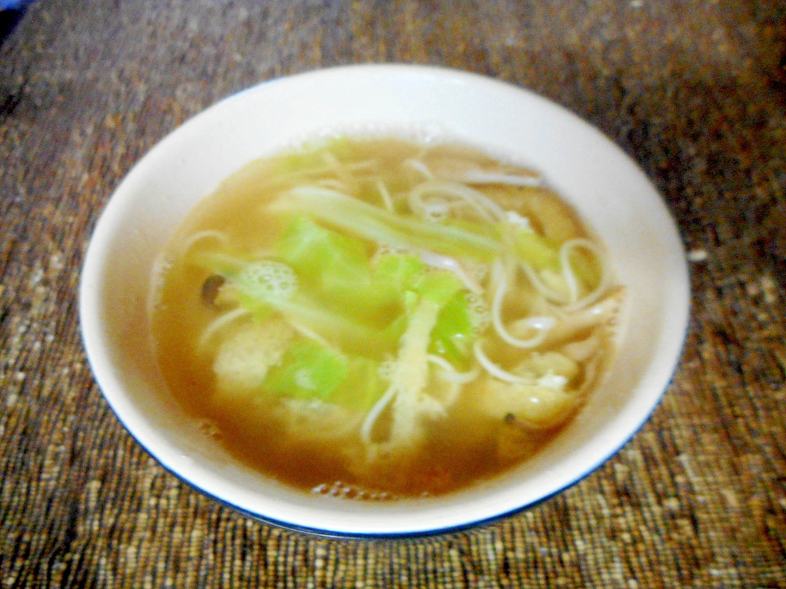 キャベツとそうめんのスープ レシピ 作り方 By Mococo05 楽天レシピ