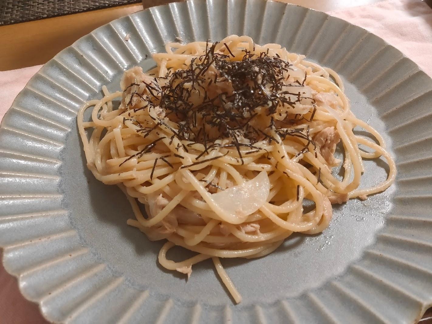 簡単♪ツナの和風パスタ