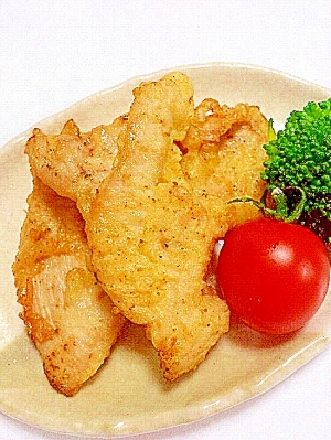 クイック☆鶏肉の塩麹漬け～鶏天～