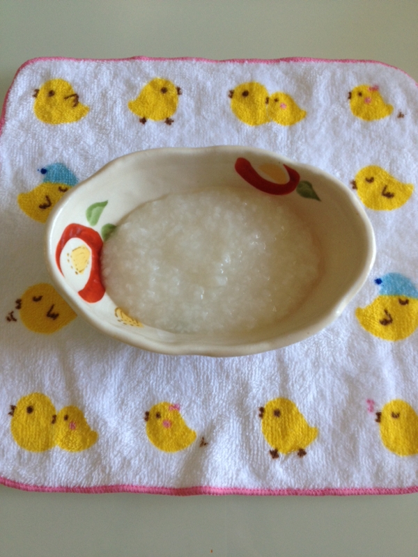 離乳食初期 和風粥 レシピ 作り方 By ムツ五郎1980 楽天レシピ 離乳食初期 和風粥 レシピ 作り方 By ムツ五郎1980 楽天レシピ