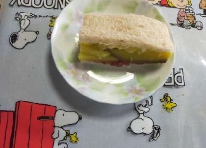 焼き芋サンドイッチ