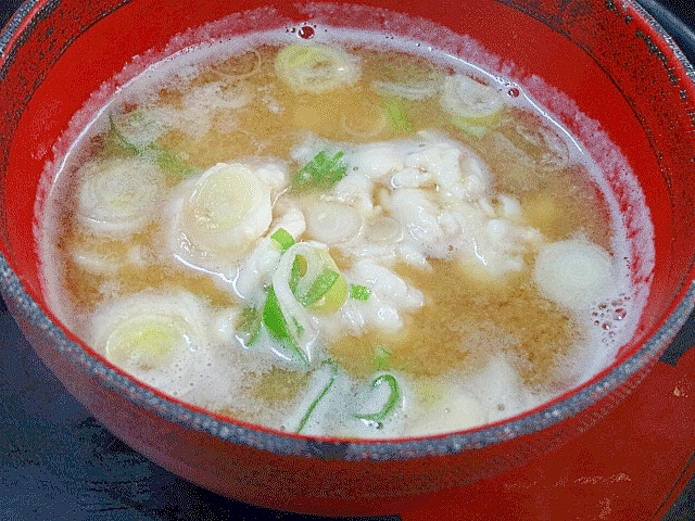 下拵えのコツ☆ とろける旨さ「タチ汁」