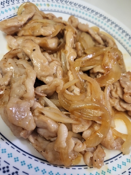 簡単ガッツリ男子も大満足の豚しょうが焼き