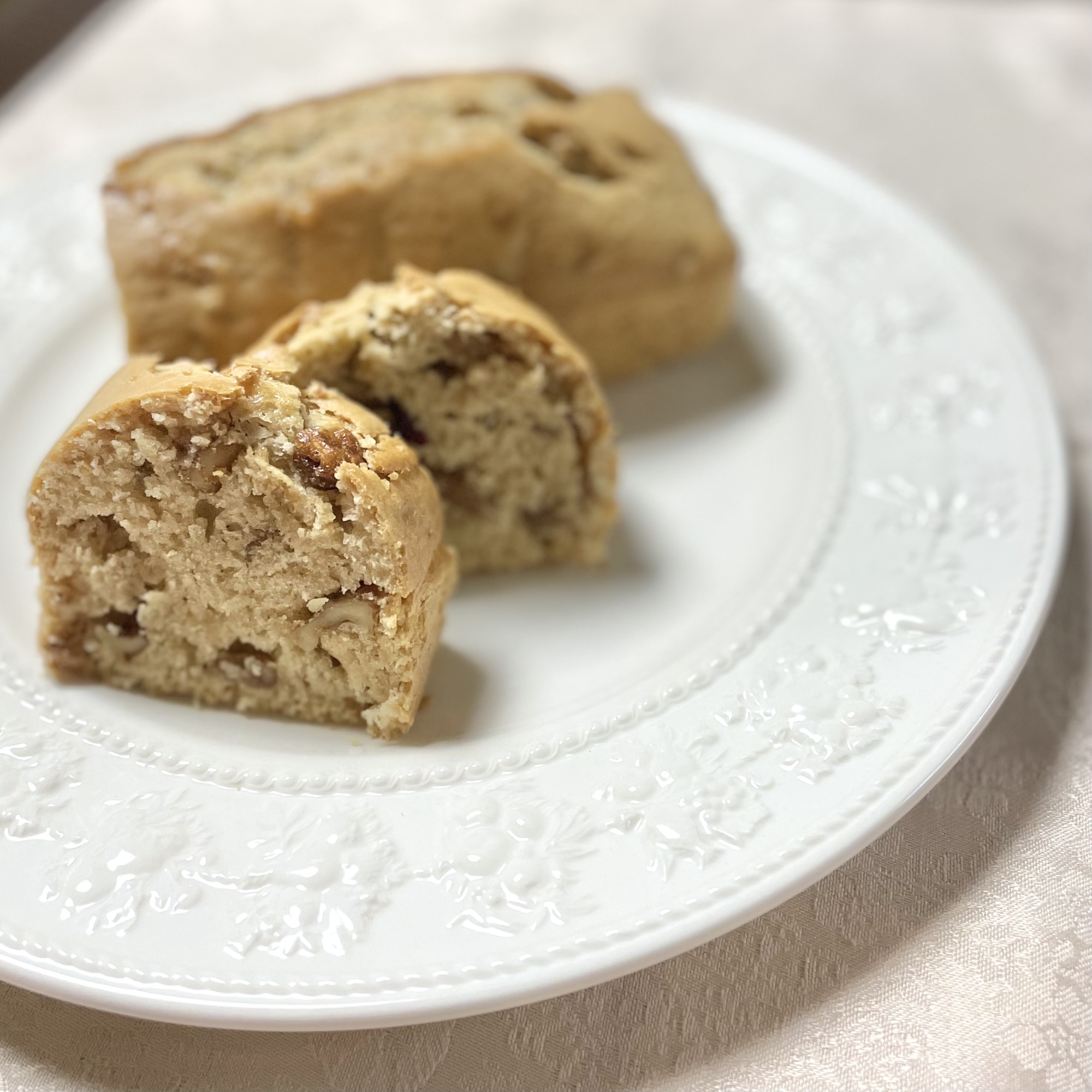 ドライフルーツとくるみのパウンドケーキ