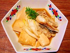 鱈☆豆腐煮