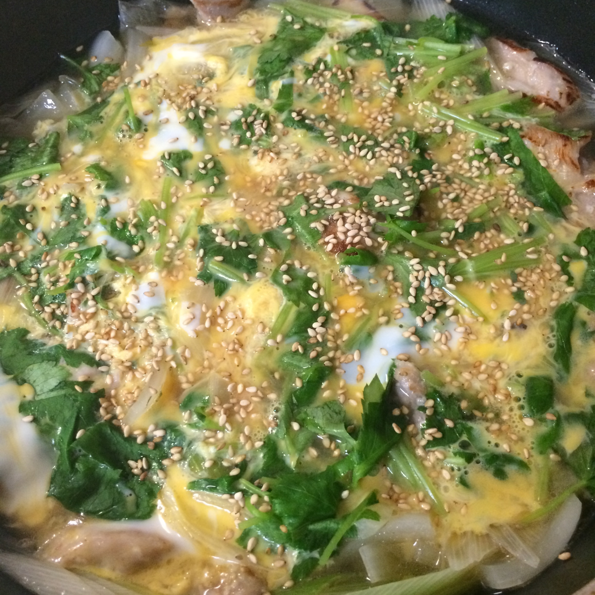 簡単！白だしで作る親子丼