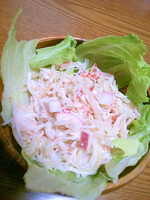 もやしのシーフードサラダ