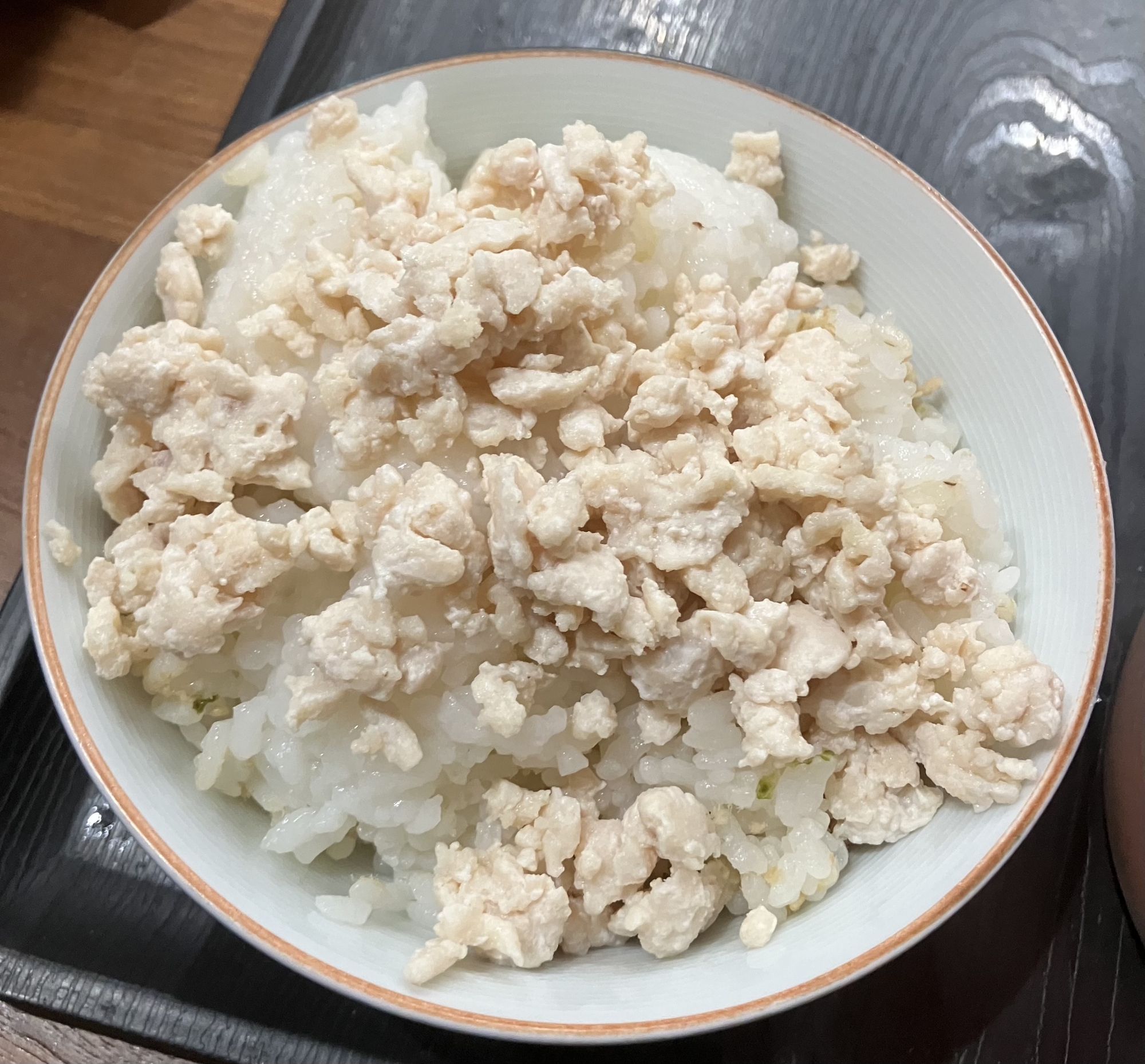 塩麹の鶏そぼろ丼