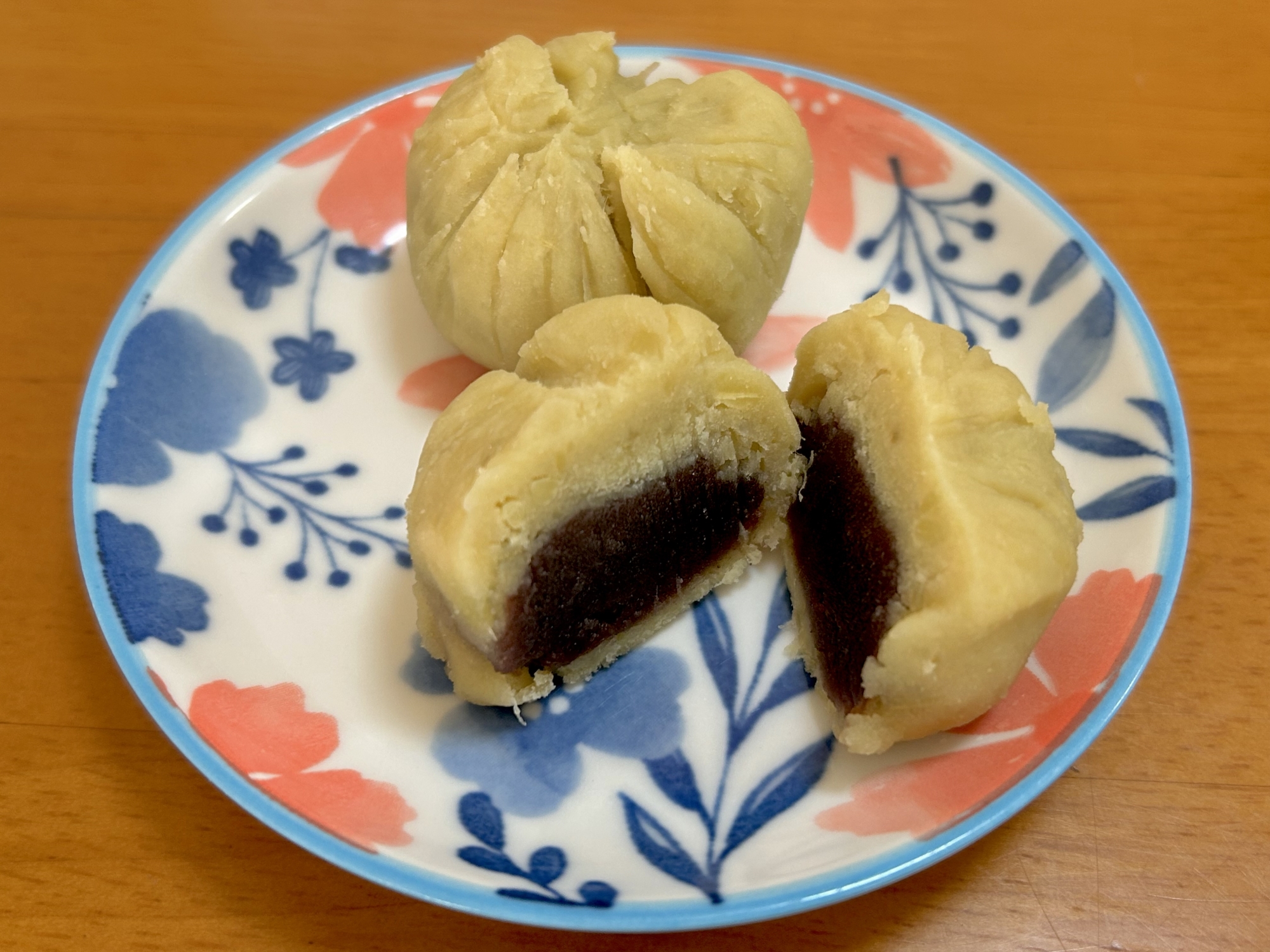 さつまいもの巾着団子(バター風味)