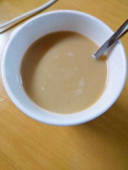 あんこときな粉入りティラミス風カフェオレ