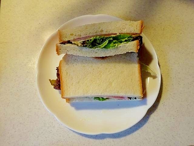 朝食に♪お弁当にも♪簡単サンドウィッチ