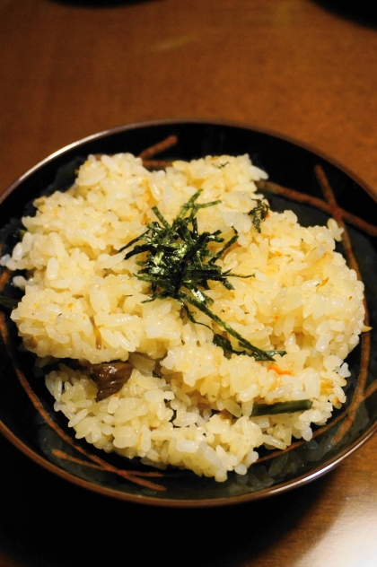 山菜炊き込みご飯