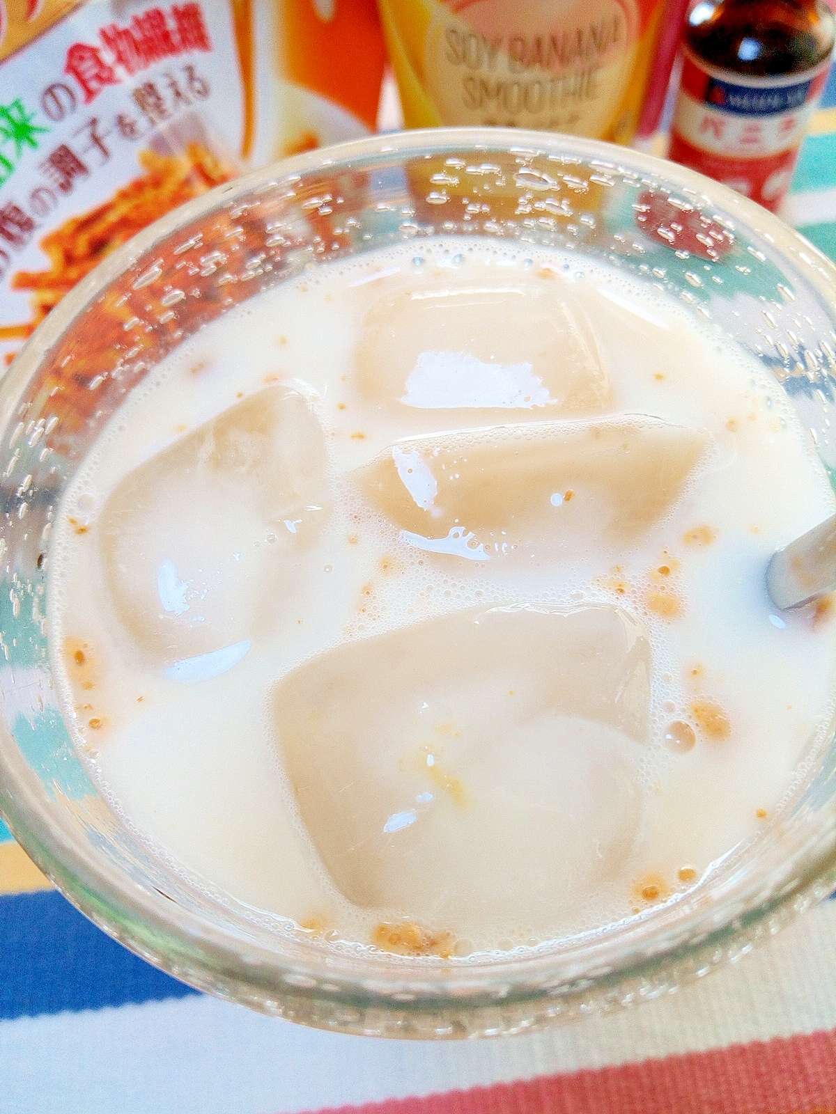 アイス 豆乳バナナバニラブランミルク レシピ 作り方 By Nyan260 楽天レシピ