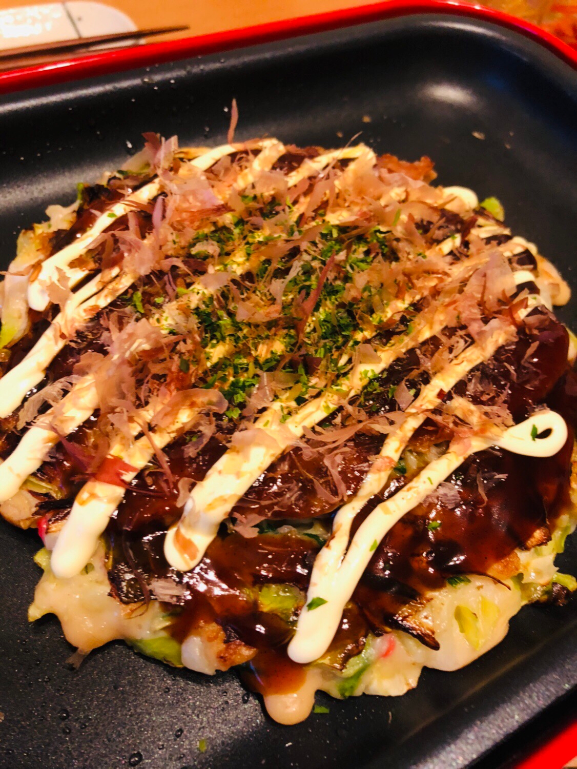 やまいもでふんわり☆お好み焼き