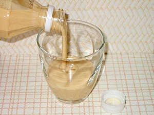 ペットボトルで作るコーヒー牛乳のカスピ海ヨーグルト