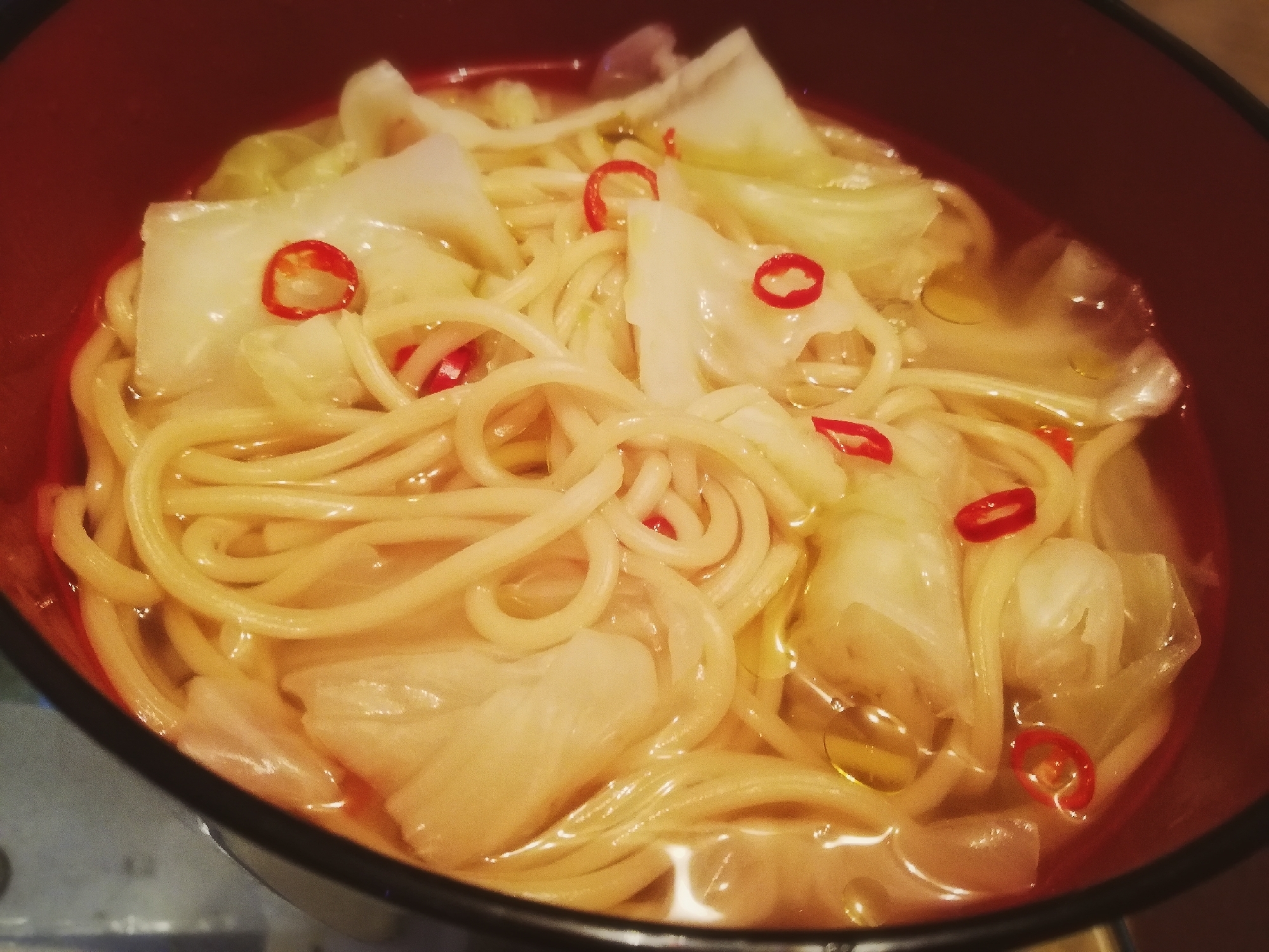 もつ鍋〆のラーメン風★★