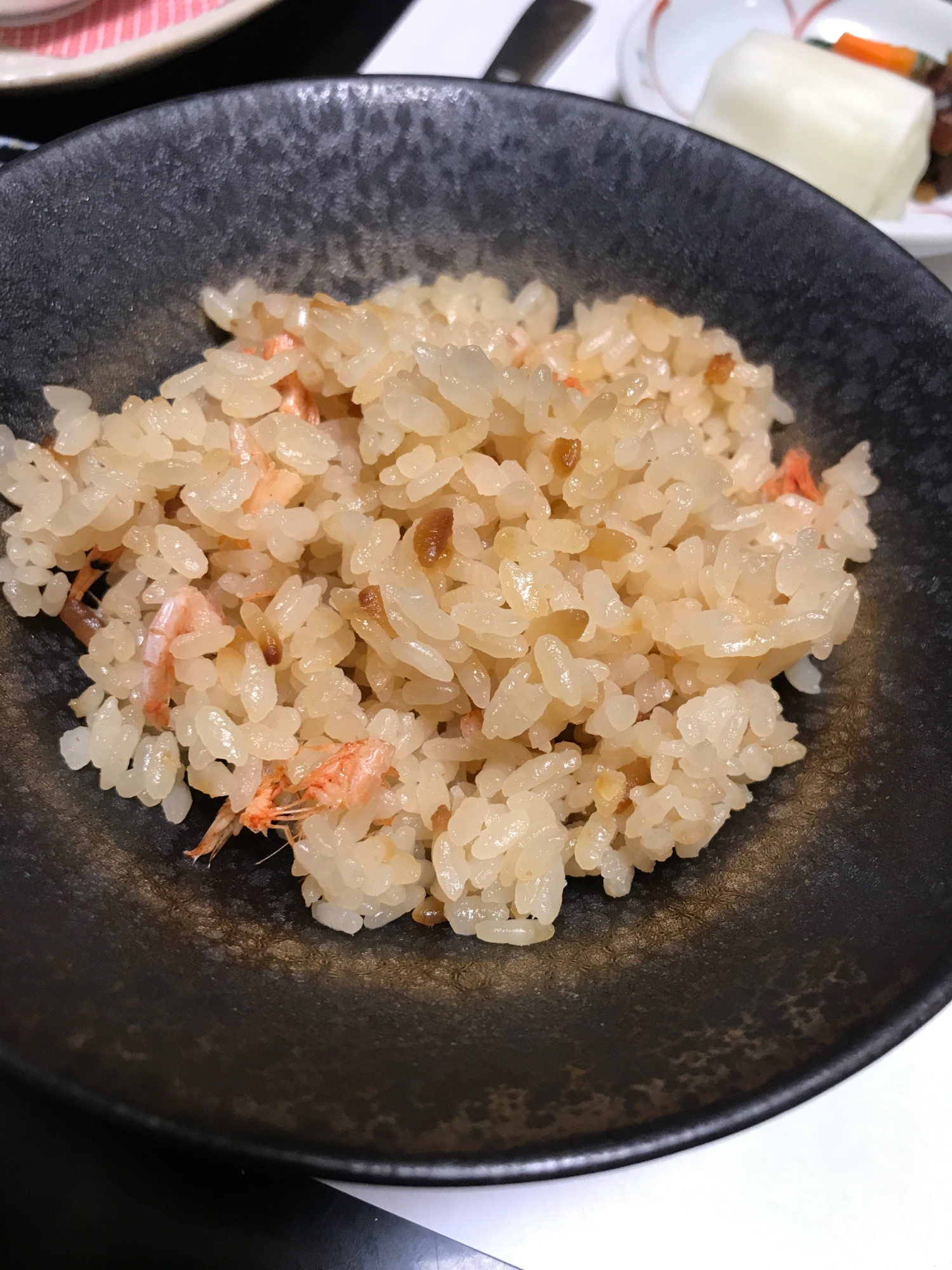 干しエビの炊き込みご飯