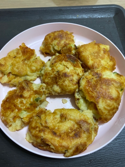 ♪フライパンでも出来る♡ま～るいタコ焼きの作り方♪