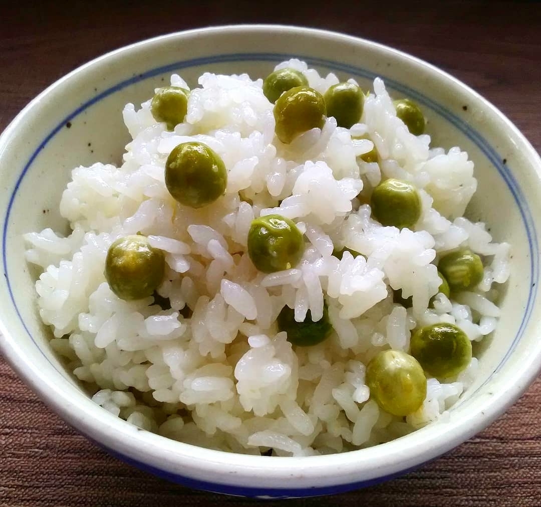 うすいえんどう豆ご飯