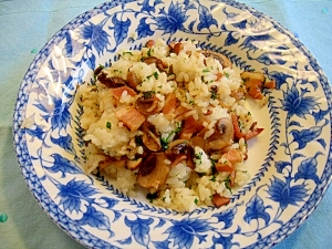 パセリとマッシュルームのバターライス レシピ 作り方 By ともとも102 楽天レシピ パセリとマッシュルームのバターライス レシピ 作り方 By ともとも102 楽天レシピ