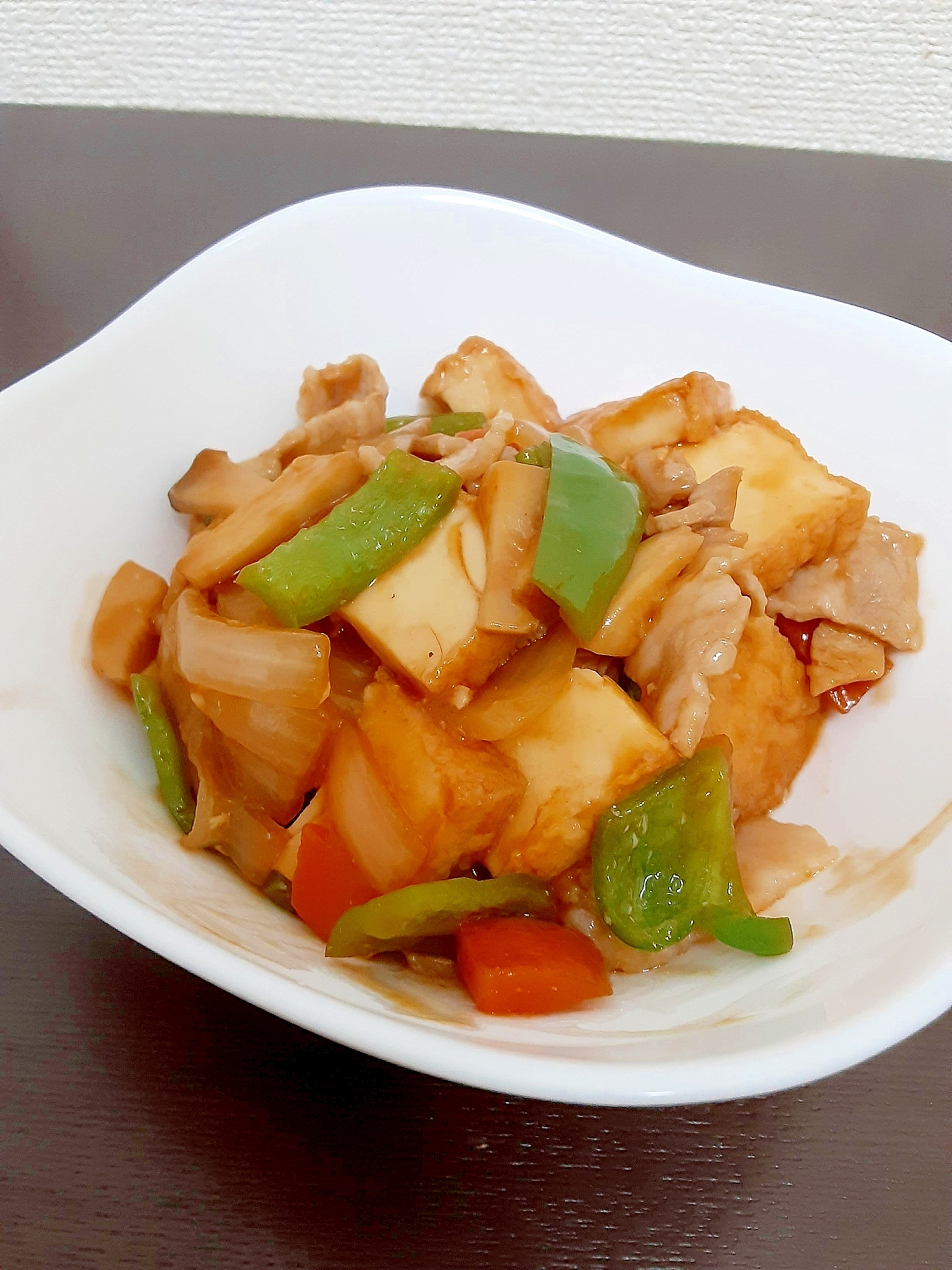 子どもの主菜に! 「厚揚げの酢豚風」