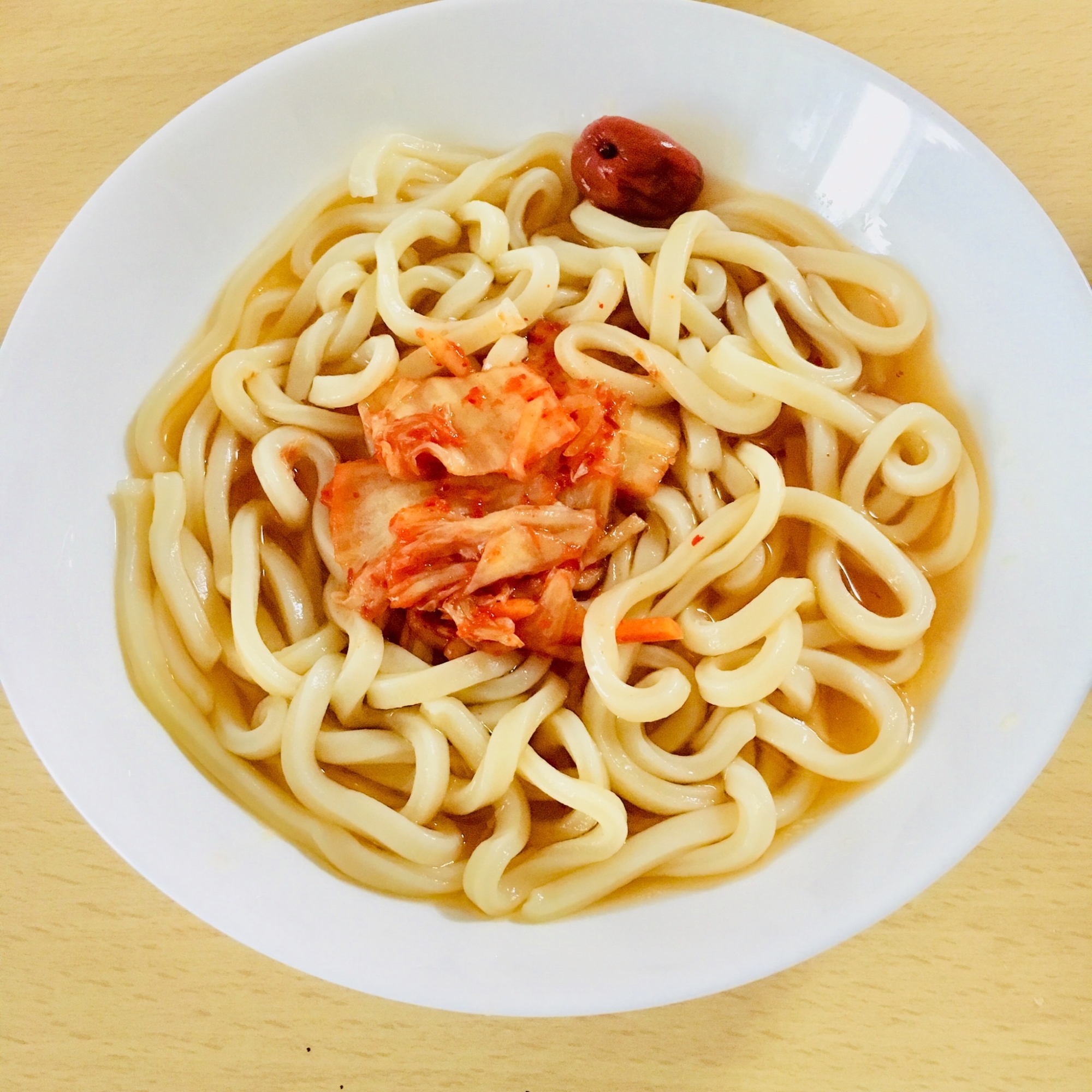 ズボラ飯 何も作りたくない時のキムチうどん レシピ 作り方 By ズボラ主婦 楽天レシピ